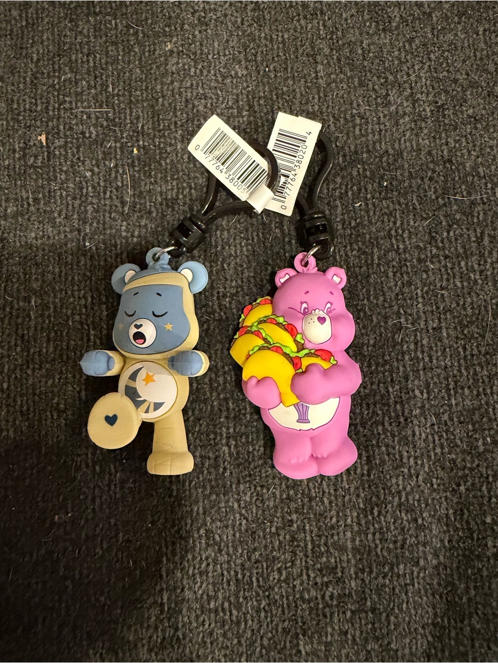 Care Bears blind bag clip lot